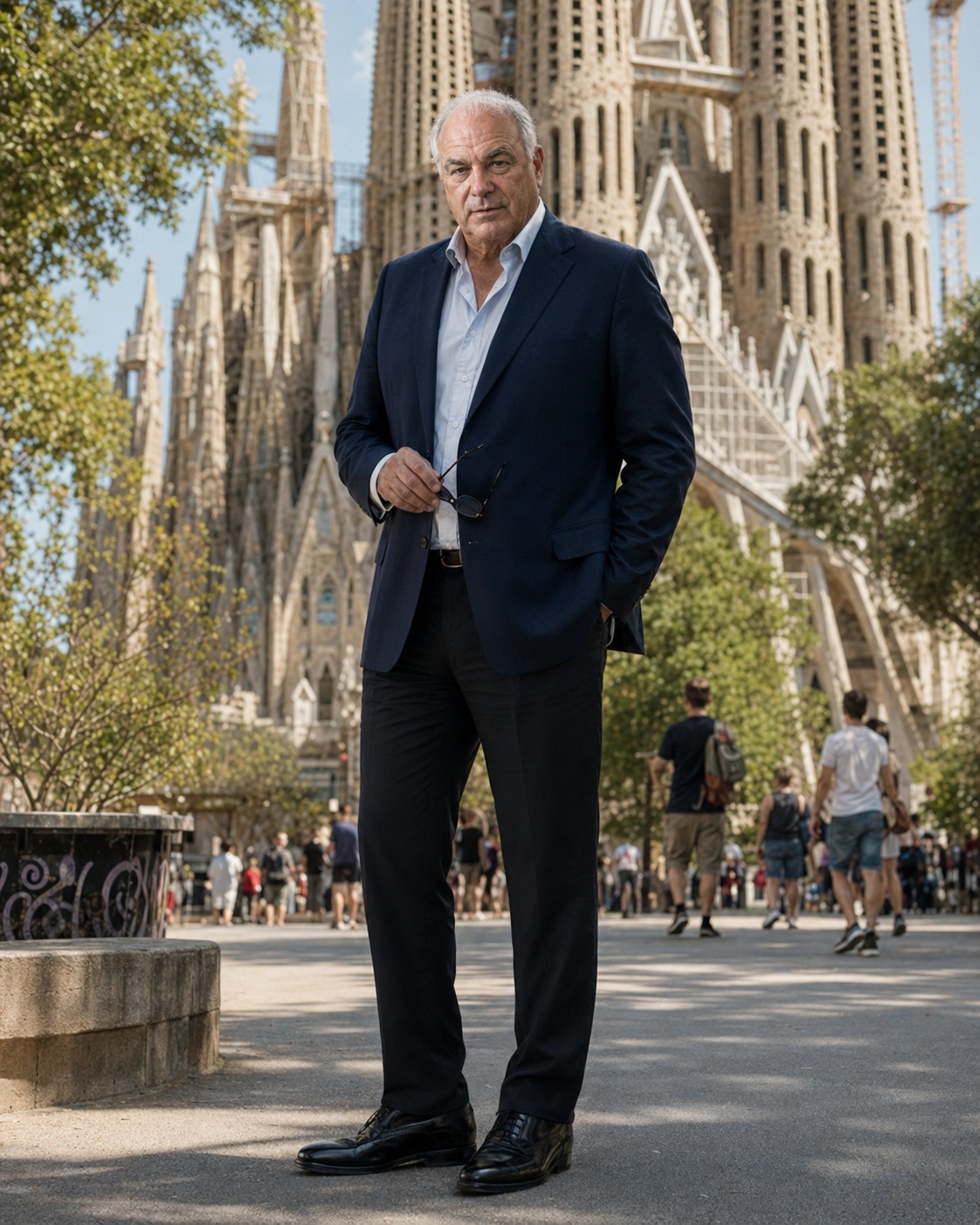 Tony Iavorone travelling in Barcelona, Spain